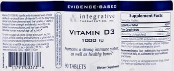 Integrative Therapeutics Vitamin D3 - supplement