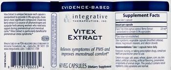 Integrative Therapeutics Vitex Extract - supplement