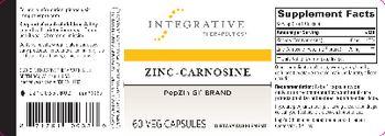 Integrative Therapeutics Zinc-Carnosine - supplement