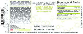Interactive 1234 Green Coffee Bean Extract With 50% Chlorogenic Acid - supplement