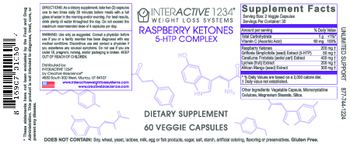 Interactive 1234 Raspberry Ketones 5-HTP Complex - supplement