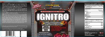 InterActive Nutrition Ignitro Cherry - supplement