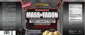 InterActive Nutrition Mass-Tadon Vanilla - weight gain supplement