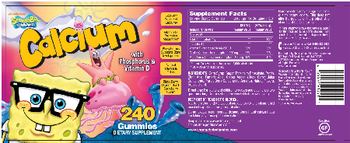 International Vitamin Corporation Nickelodeon SpongeBob SquarePants Calcium With Phosphorus & Vitamin D - supplement