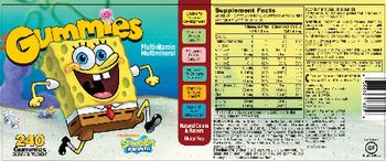 International Vitamin Corporation Nickelodeon SpongeBob SquarePants Gummies - supplement