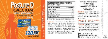 International Vitamin Corporation Posture-D Calcium with Vitamin D & Magnesium 600 mg - supplement