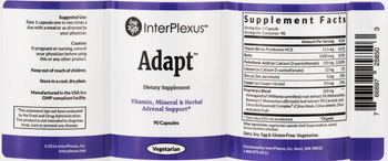 InterPlexus Adapt - supplement