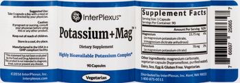 InterPlexus Potassium + Mag - supplement