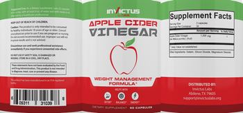Invictus Labs Apple Cider Vinegar - supplement