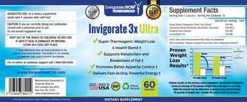 Invigorate Now Invigorate 3x Ultra - supplement