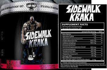 Iron Addicts Brand Sidewalk Kraka Fruit Fuckin' Punch - supplement