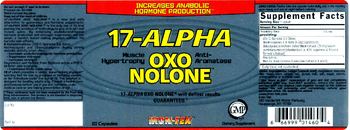Iron-Tek 17-Alpha Oxo Nolone - supplement
