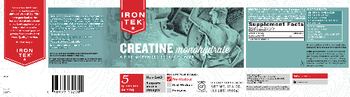 Iron-Tek Creatine Monohydrate - supplement