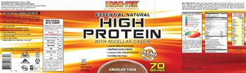 Iron-Tek Essential Natural High Protein Chocolate Fudge - supplement