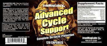 IronMagLabs Advanced Cycle Support RX - supplement