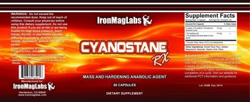 IronMagLabs Cyanostane RX - supplement