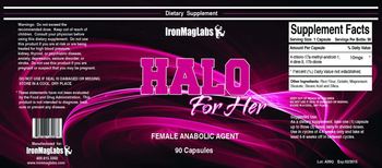 IronMagLabs Halo For Her - supplement
