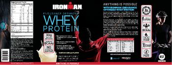 IRONMAN Whey Protein Tahitian Vanilla Flavor - protein supplement