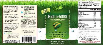 Irwin Naturals Biotin-6000 - supplement