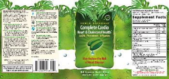 Irwin Naturals Complete Cardio Heart & Cholesterol Health - supplement