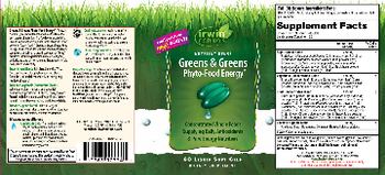 Irwin Naturals Greens & Greens Phyto-Food Energy - supplement