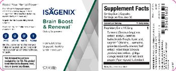 Isagenix Brain Boost & Renewal - supplement