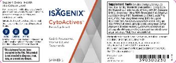 Isagenix CytoActives - supplement
