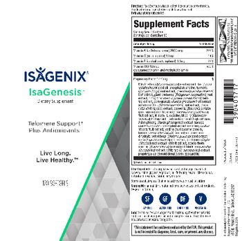 Isagenix IsaGenesis - supplement