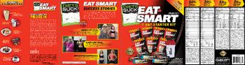 Isatori Eat-Smart 7-Day Starter Kit Chocolate Peanut Caramel Crunch Nutrition Bars - 