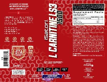 Isatori L-Carnitine LS3 1500 Mixed Berry - supplement