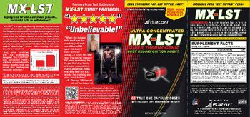 Isatori Ultra-Concentrated MX-LS7 - supplement
