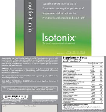 Isotonix Multivitamin - an isotoniccapable supplement
