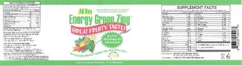 IVL Institute For Vibrant Living All Day Energy Green Zing - 