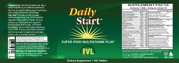 IVL Institute For Vibrant Living Daily Start - supplement