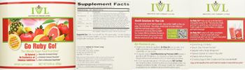IVL Institute For Vibrant Living Go Ruby Go! - supplement