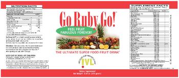 IVL Institute For Vibrant Living Go Ruby Go! - supplement