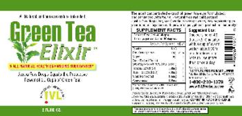 IVL Institute For Vibrant Living Grean Tea Elixir - 