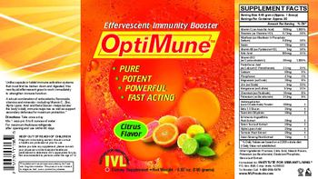 IVL Institute For Vibrant Living OptiMune Citrus Flavor - supplement