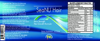 IVL Institute For Vibrant Living SeaNU Hair - supplement
