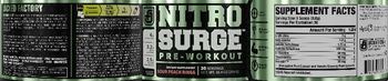 Jacked Factory NitroSurge Pre-Workout Sour Peach Rings - supplement