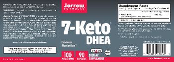 Jarrow Formulas 7-Keto DHEA - supplement