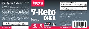 Jarrow Formulas 7-Keto DHEA 100 mg - supplement