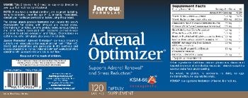 Jarrow Formulas Adrenal Optimizer - supplement