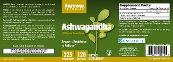 Jarrow Formulas Ashwagandha 225 mg - supplement