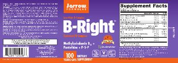 Jarrow Formulas B-Right - supplement