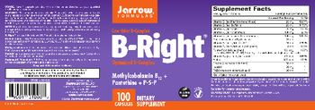Jarrow Formulas B-Right - supplement