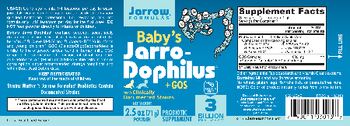 Jarrow Formulas Baby's Jarro-Dophilus + GOS - probiotic supplement