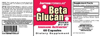 Jarrow Formulas Beta Glucan - supplement