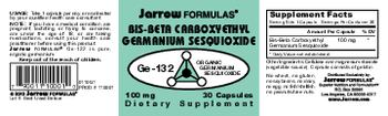 Jarrow Formulas Bis-Beta Carboxyethyl Germanium Sesquioxide 100 mg - supplement