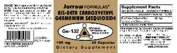 Jarrow Formulas Bis-Beta Carboxyethyl Germanium Sesquioxide - supplement